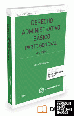 Derecho Administrativo Básico.  Volumen I (Papel + e-book)