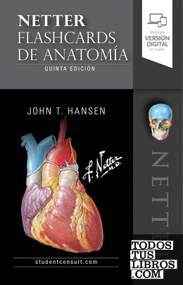 Netter. Flashcards de anatomía (5ª ed.)