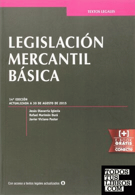 Legislación mercantil básica 14ª edición 2015