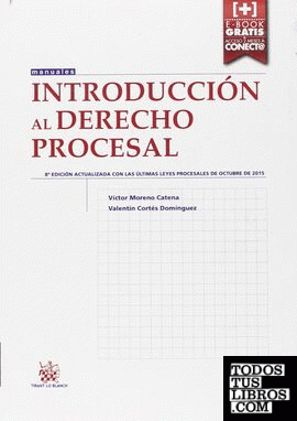Introducción al Derecho Procesal 8ª Edición 2015