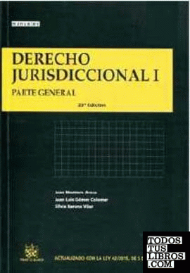 Derecho Jurisdiccional I Parte General