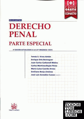 Derecho Penal Parte Especial 4ª Edición 2015