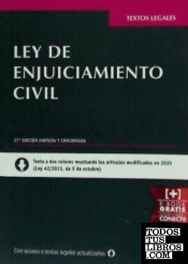Ley de Enjuiciamiento Civil 27ª Edición 2015