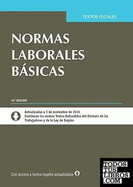 Normas laborales básicas 10ª Edición 2015