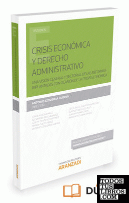 Crisis Económica y Derecho Administrativo (Papel + e-book)