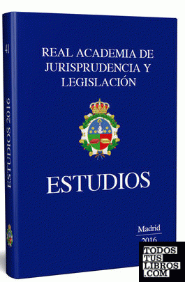 Estudios. Real academia de Legislación y Jurisprudencia