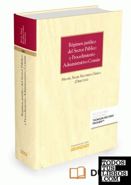 Régimen jurídico del Sector Público y Procedimiento Administrativo Común (Papel + e-book)