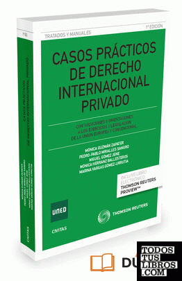Casos prácticos de Derecho internacional privado (Papel + e-book)