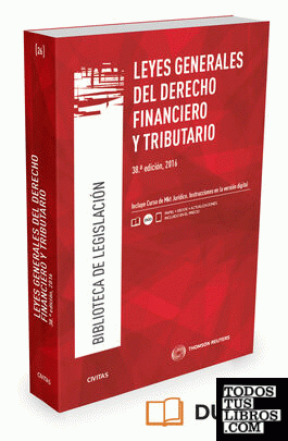 Leyes Generales del Derecho Financiero y Tributario (Papel + e-book)