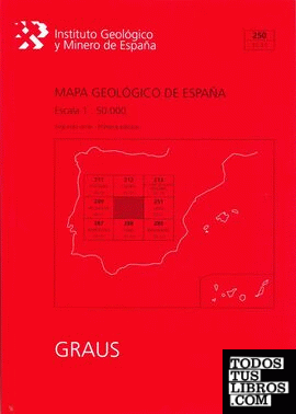 Mapa Geológico de España escala 1:50.000. Hoja 250, Graus