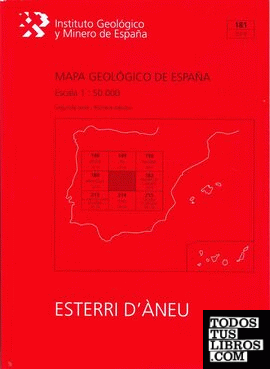 Mapa Geológico de España escala 1:50.000. Hoja 181, Esterri d' Àneu