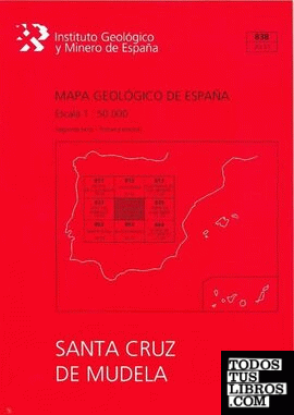 Mapa Geológico de España escala 1:50.000. Hoja 838, Santa Cruz de Mudela