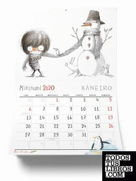 Calendario Minimoni (En gallego)