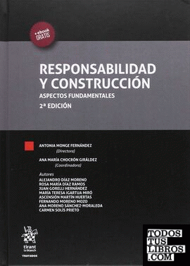 Responsabilidad y Construcción 2ª Edición 2017