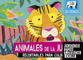 Animales de la jungla (recortables 3D)