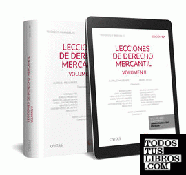 Lecciones de Derecho Mercantil Volumen II (Papel + e-book)