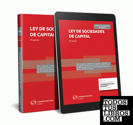 Ley de Sociedades de Capital (Papel + e-book)