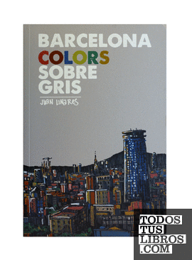 Barcelona colors sobre gris