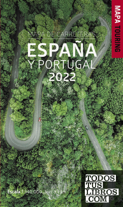 Mapa de Carreteras de España y Portugal 1:340.000, 2022