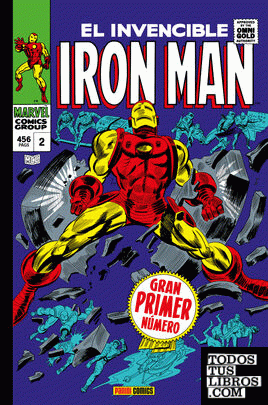 Marvel gold iron man. ¡por la fuerza de las armas!