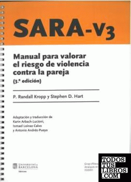 SARA - V3 - 3ª EDICIÓN