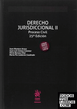 Derecho Jurisdiccional II Proceso Civil 25ª Edición 2017