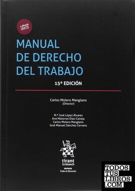 Manual de Derecho del Trabajo 15ª Edición 2017