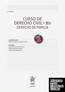Curso de Derecho Civil I Bis Derecho de Familia 4ª Edición 2017