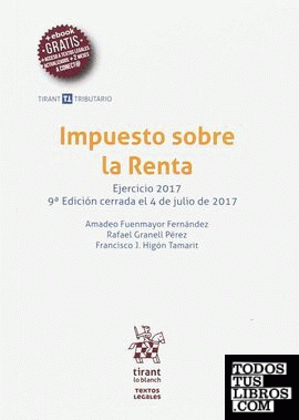 Impuesto sobre la Renta Ejercicio 2017 9ª Edición 2017