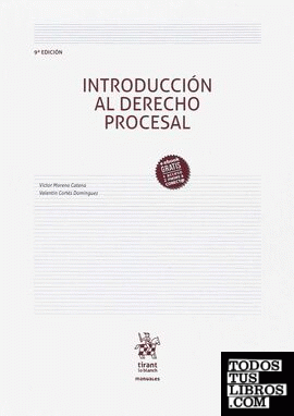 Introducción al Derecho Procesal 9ª Edición 2017