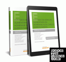 Estudios de Derecho alimentario (Papel + e-book)