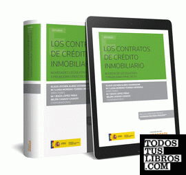 Los contratos de crédito inmobiliario  (Papel + e-book)