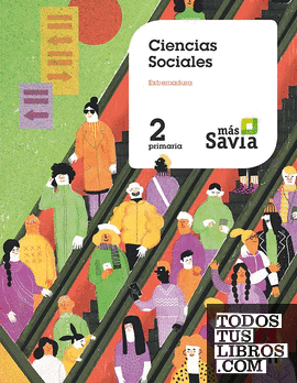 Ciencias sociales. 2 Primaria. Mas Savia. Extremadura