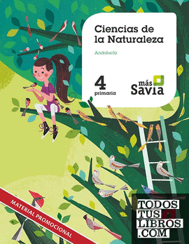 SD Alumno. Ciencias de la Naturaleza. 4 Primaria +  Key Concepts. Más Savia. Andalucía