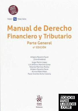 Manual de Derecho Financiero y Tributario Parte General 4ª Edición 2018