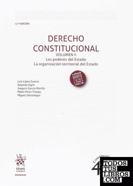 Derecho constitucional Volumen II