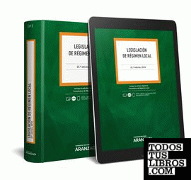 Legislación de Régimen Local (Papel + e-book)