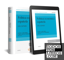 Política económica española (Papel + e-book)