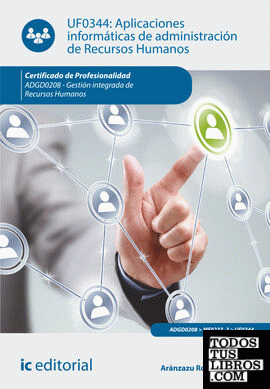 Aplicaciones informáticas de administración de recursos humanos. ADGD0208 Aplicaciones informáticas de administración de recursos humanos. ADGD0208