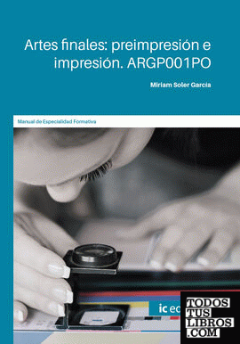 Artes finales: preimpresión e impresión. ARGP001PO