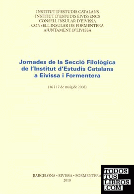 Jornades de la Secció Filològica de l'Institut d'Estudis Catalans a Eivissa i Formentera