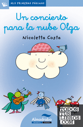 Un concierto para la nube Olga (letra cursiva)