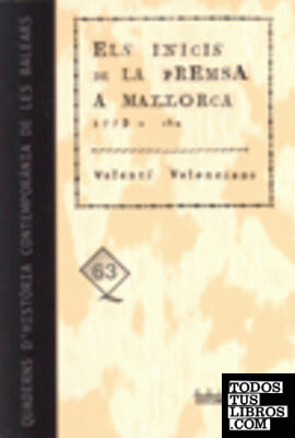 Els inicis de la premsa a Mallorca (1779-1814)