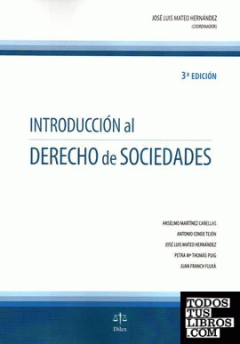 INTRODUCCIÓN AL DERECHO DE SOCIEDADES