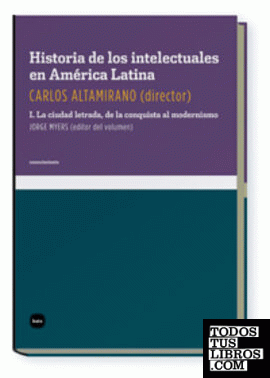 Historia de los intelectuales en América Latina