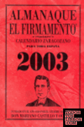 Almanaque el firmamento 2003