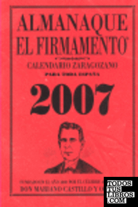 Almanaque El firmamento, 2007