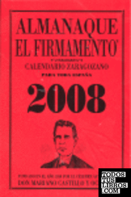 Almanaque El firmamento, 2008