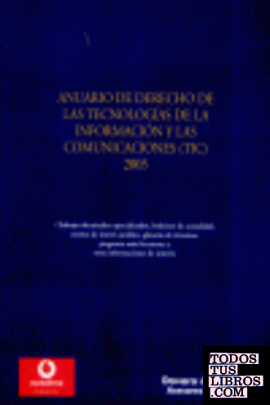 Anuario 2003 de derecho de las telecomunicaciones
