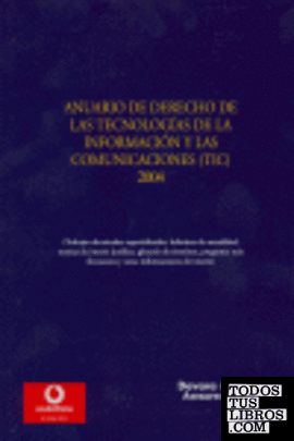 Anuario 2004 de derecho de las telecomunicaciones